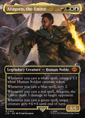 Aragorn, the Uniter – Mythic Magic: The Gathering card from The Lord of the Rings: Tales of Middle-earth (#434)