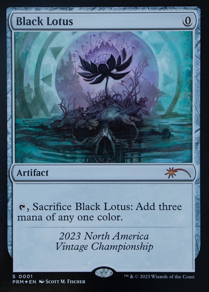 Black Lotus – Special Magic: The Gathering card from Vintage Championship (#2023NA)