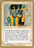 Balance – Rare Magic: The Gathering card from Pro Tour Collector Set (#shr6)