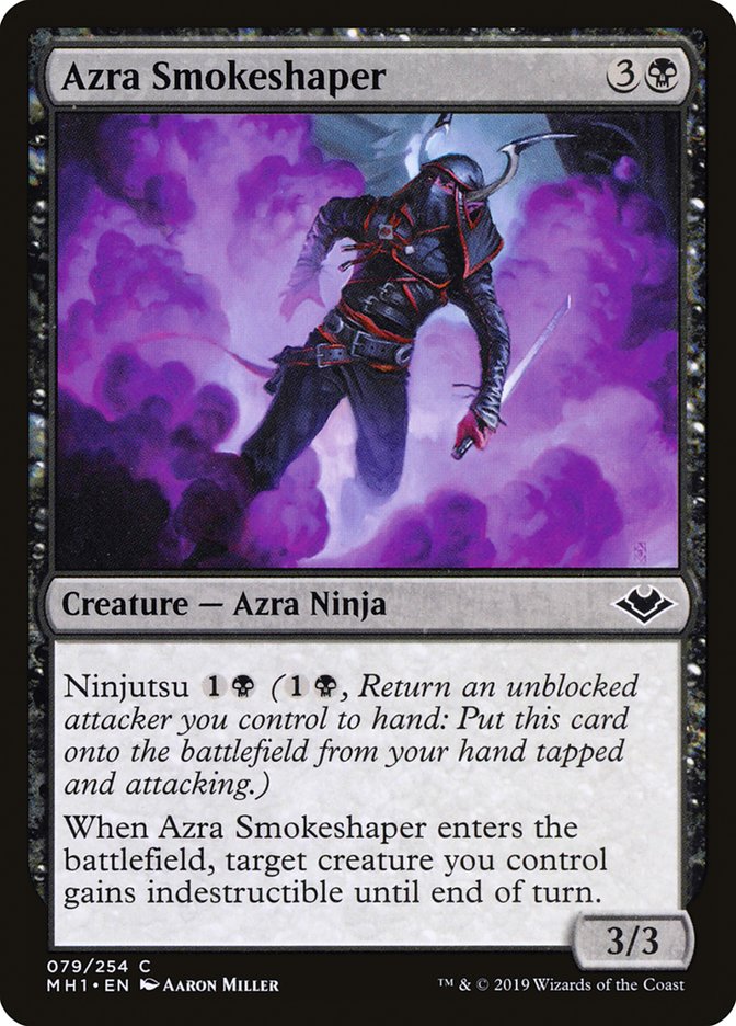 Azra Smokeshaper – Common Magic: The Gathering card from Modern Horizons (#79)