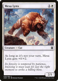 Mesa Lynx – Common Magic: The Gathering card from Zendikar Rising (#28)