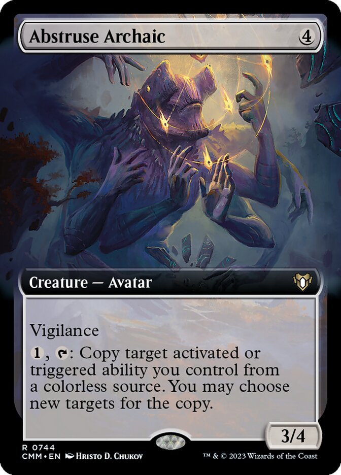 Abstruse Archaic – Rare Magic: The Gathering card from Commander Masters (#744)