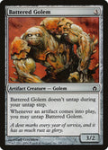 Battered Golem – Common Magic: The Gathering card from Fifth Dawn (#106)