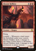 Akoum Hellkite – Rare Magic: The Gathering card from Game Night 2019 (#36)