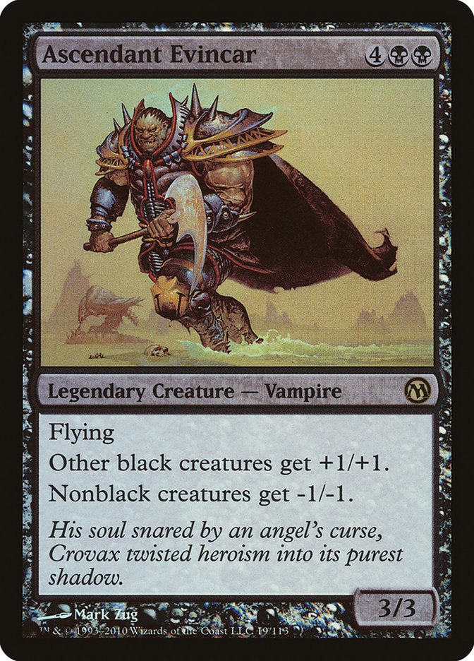 Ascendant Evincar – Rare Magic: The Gathering card from Duels of the Planeswalkers (#19)