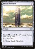 Basalt Monolith – Uncommon Magic: The Gathering card from Double Masters (#232)