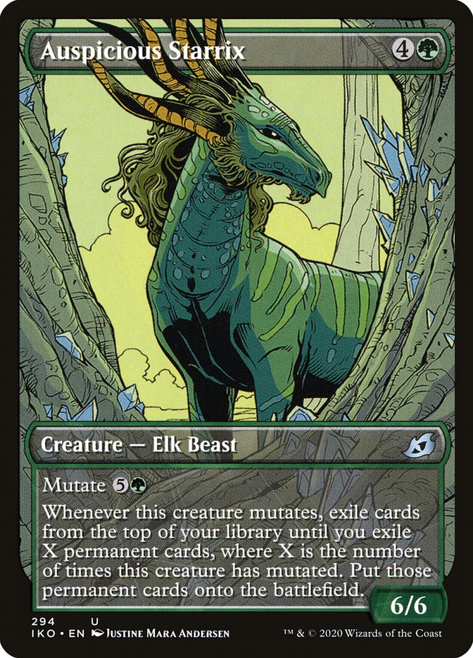 Auspicious Starrix – Uncommon Magic: The Gathering card from Ikoria: Lair of Behemoths (#294)