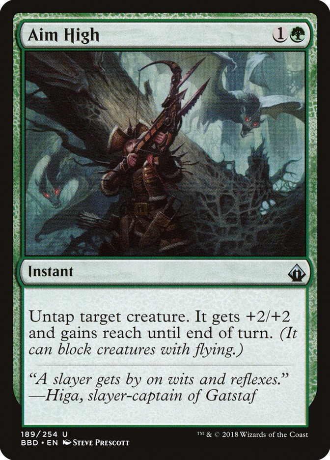 Aim High – Uncommon Magic: The Gathering card from Battlebond (#189)