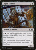Caged Zombie – Common Magic: The Gathering card from Core Set 2021 (#91)