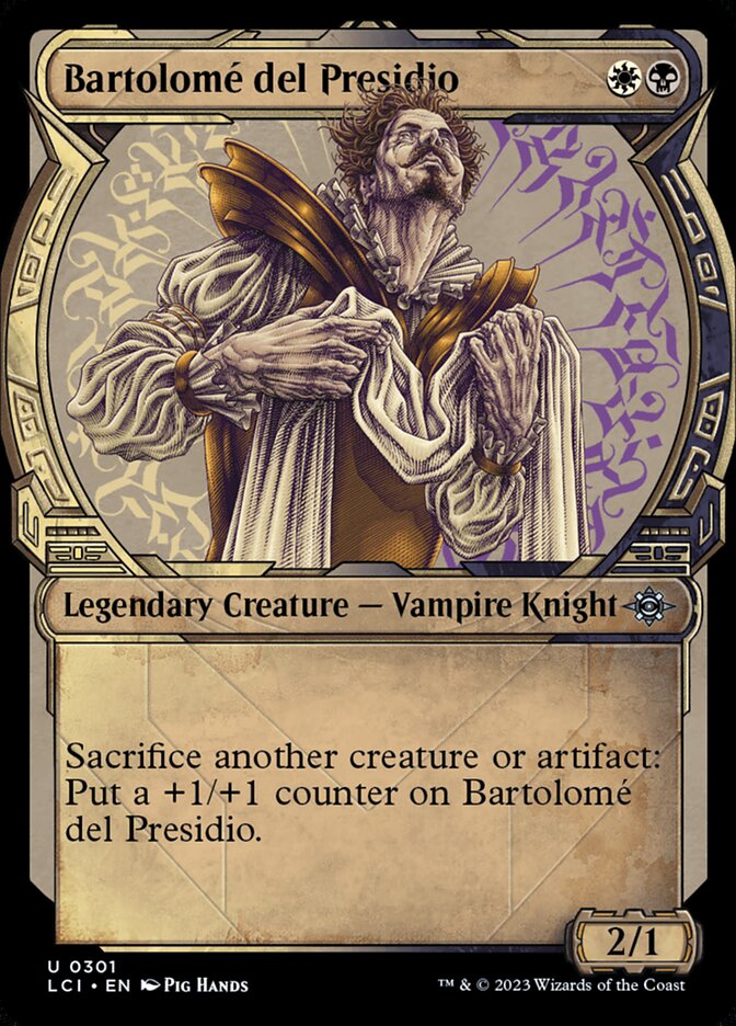 Bartolomé del Presidio – Uncommon Magic: The Gathering card from The Lost Caverns of Ixalan (#301)