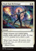 Dual-Sun Technique – Uncommon Magic: The Gathering card from Edge of Eternities (#13)