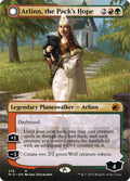Arlinn, the Pack's Hope // Arlinn, the Moon's Fury – Mythic Magic: The Gathering card from Innistrad: Midnight Hunt (#279)