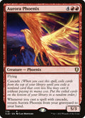 Aurora Phoenix – Rare Magic: The Gathering card from Commander Legends: Battle for Baldur's Gate (#778)