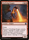 Purifying Dragon – Uncommon Magic: The Gathering card from Innistrad: Midnight Hunt (#155)