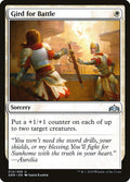 Gird for Battle – Uncommon Magic: The Gathering card from Guilds of Ravnica (#12)