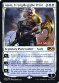 Ajani, Strength of the Pride – Mythic Magic: The Gathering card from Core Set 2020 Promos (#2s)
