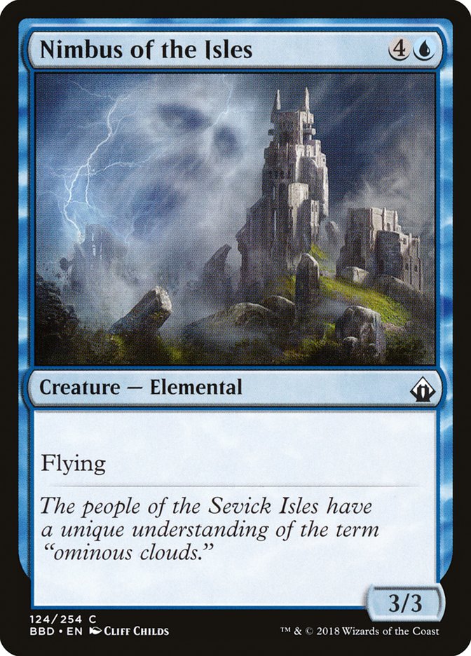 Nimbus of the Isles – Common Magic: The Gathering card from Battlebond (#124)