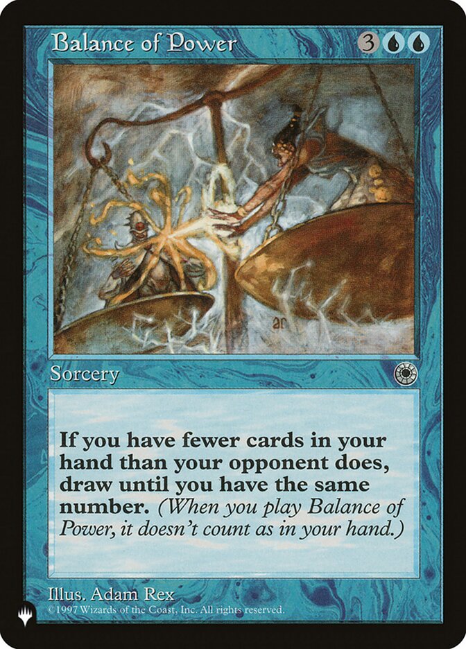Balance of Power – Rare Magic: The Gathering card from The List (#POR-41)