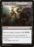 Liturgy of Blood – Common Magic: The Gathering card from Battlebond (#148)