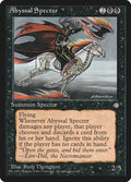 Abyssal Specter – Uncommon Magic: The Gathering card from Ice Age (#113)