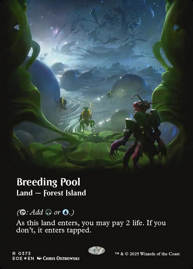 Breeding Pool – Rare Magic: The Gathering card from Edge of Eternities (#373)