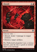 Abrade – Common Magic: The Gathering card from Innistrad Remastered (#139)