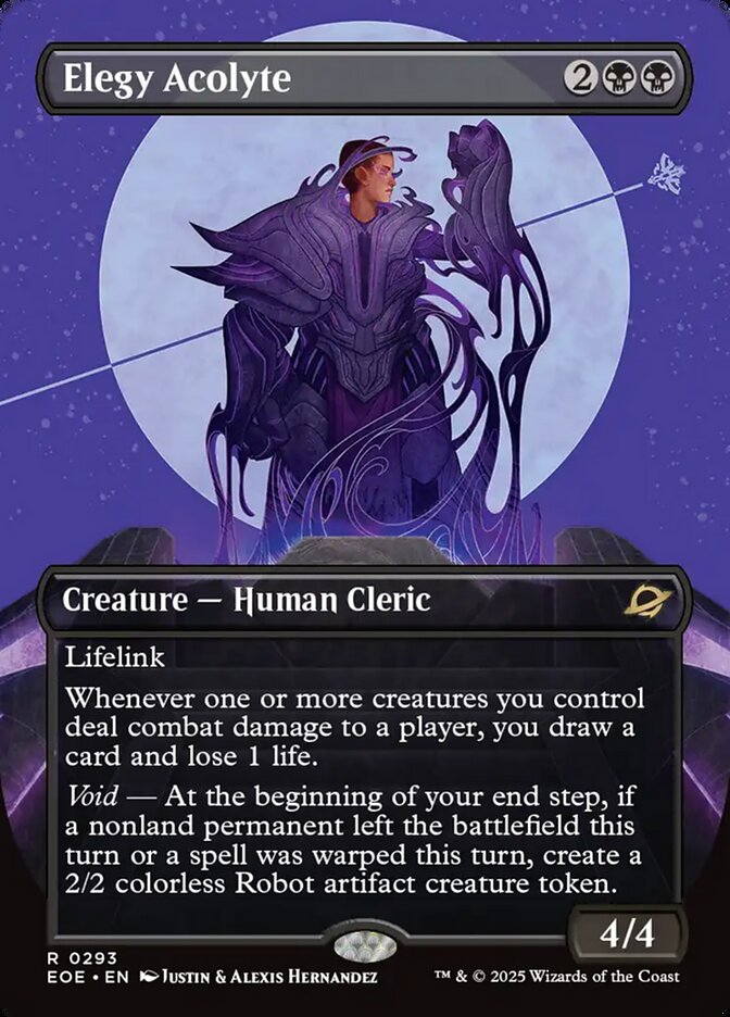 Elegy Acolyte – Rare Magic: The Gathering card from Edge of Eternities (#293)