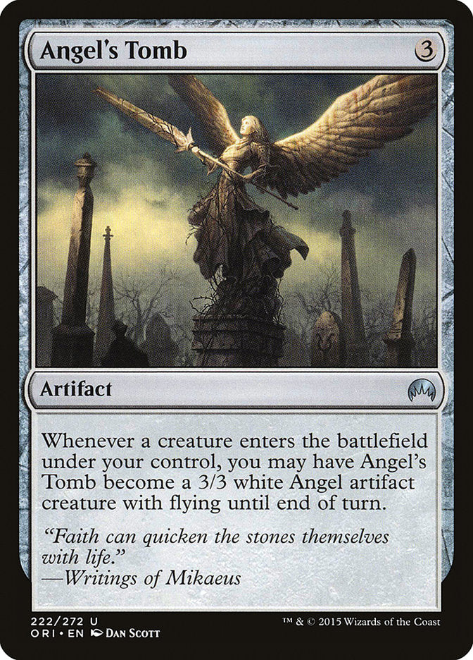 Angel's Tomb – Uncommon Magic: The Gathering card from Magic Origins (#222)