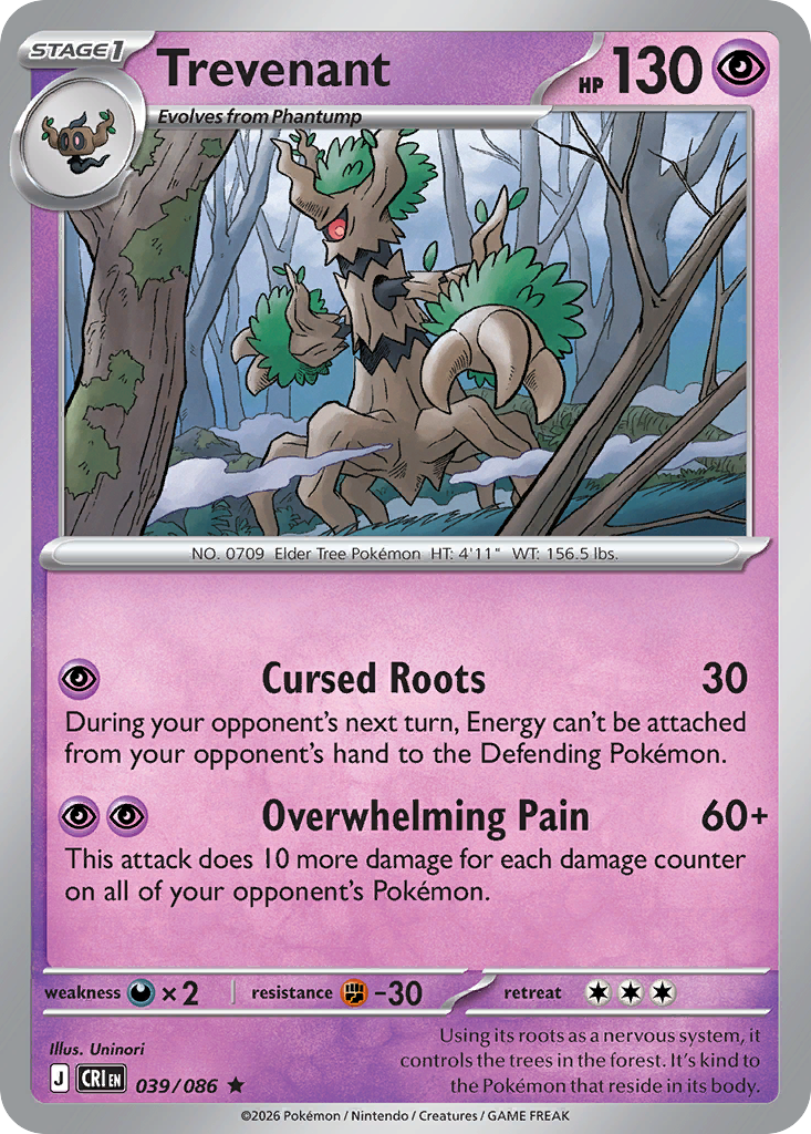 Trevenant - Chaos Rising #39