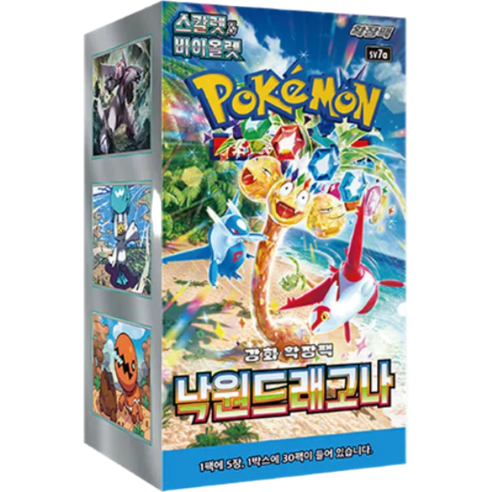 Pokemon Paradise Dragona sv7a Korean Booster Box — Moore Collectables UK
