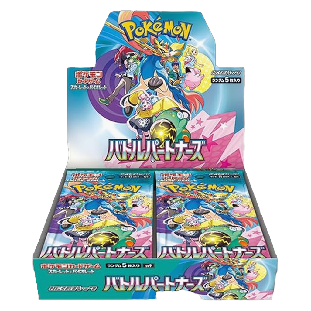Japanese Pokemon -  Battle Partners sv9a Booster Box